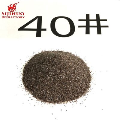 Smallatura di precisione con abrasivo abrasivo di corindone marrone personalizzabile in 12-220 grani