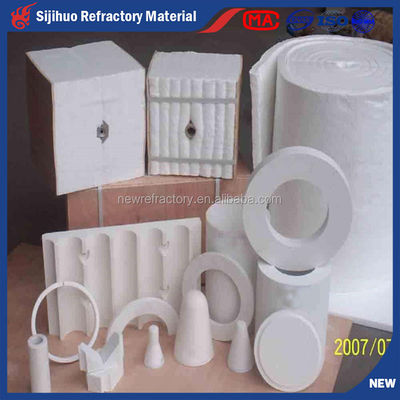 610 mm di larghezza Conduttività termica Coperta in fibra ceramica ad alta resistenza chimica