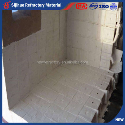 610 mm di larghezza Conduttività termica Coperta in fibra ceramica ad alta resistenza chimica