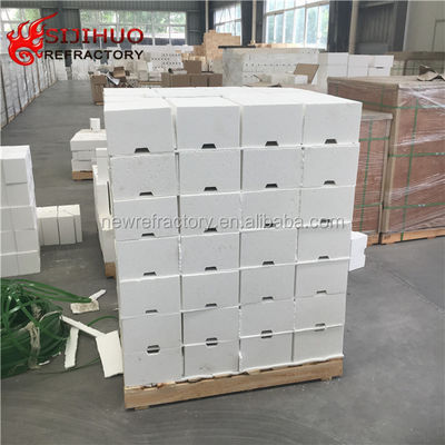 0.34% Contenuto di CaO Alumina Bollino di mattoni isolanti per un'efficienza termica superiore