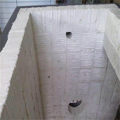 Copertura in fibra ceramica con isolamento termico certificato CE con contenuto di MgO % 0,8-1.2