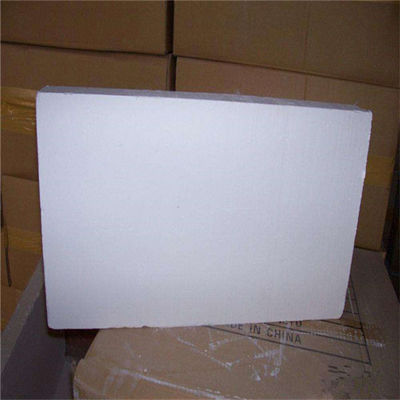 1260 128 kg/m3 Isolamento a prova di camino Tavola in lana di fibre ceramiche con contenuto di CrO