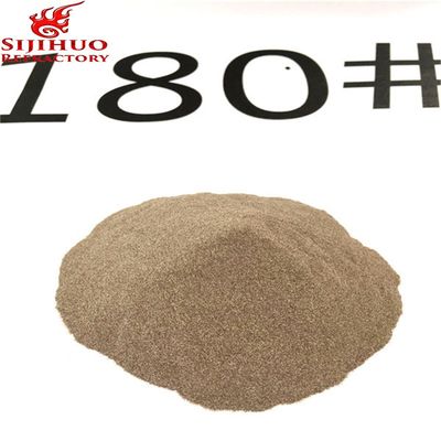 Polvere di corindone di ossido di alluminio marrone certificata ISO9001 per abrasivi 12-220