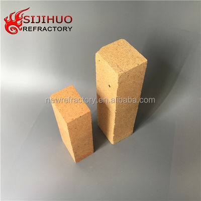 Grog Hard Stock Refractory Brick for Pizza Oven Floor ISO9001 Certificato Low Alumina