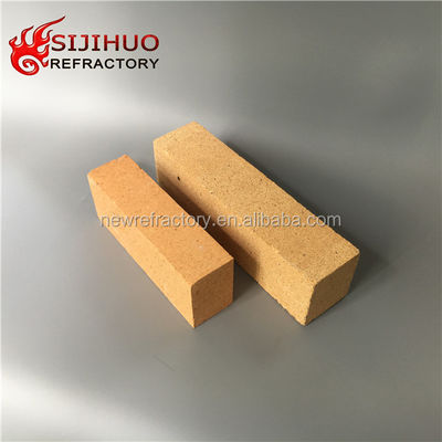 Grog Hard Stock Refractory Brick for Pizza Oven Floor ISO9001 Certificato Low Alumina