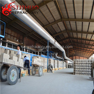 Grog Hard Stock Refractory Brick for Pizza Oven Floor ISO9001 Certificato Low Alumina
