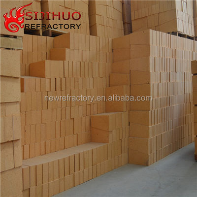 Grog Hard Stock Refractory Brick for Pizza Oven Floor ISO9001 Certificato Low Alumina