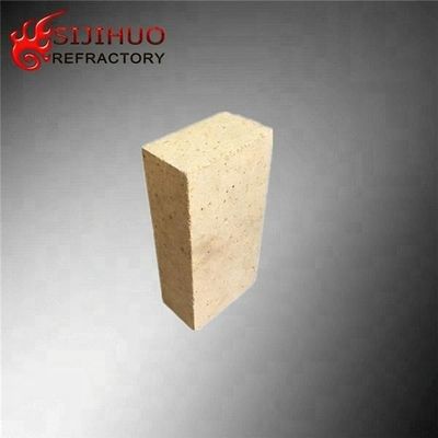1.2-1.4% di SiC Alumina Refractory High Bricks per forni di cemento in colore giallo