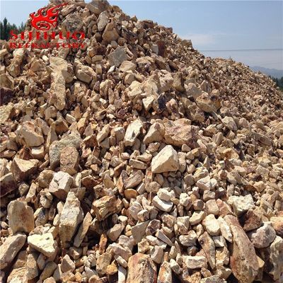 Alta bauxite di allumina con certificazione ISO9001 e contenuto di MgO pari allo 0,8-1,2%