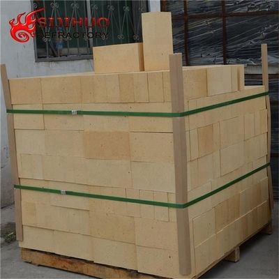 230x114x65mm Piastrelle di mattoni di andalusite per pareti ignifughe rosse nei forni industriali