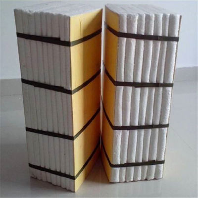 0.01 Contenuto di CaO Copertura in fibra ceramica per il rivestimento delle pareti dei forni industriali