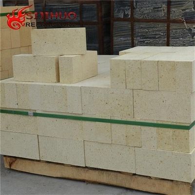 Forni industriali Fire Brick Liner personalizzato Giallo 0,01 Alti mattoni di silicio di alluminio