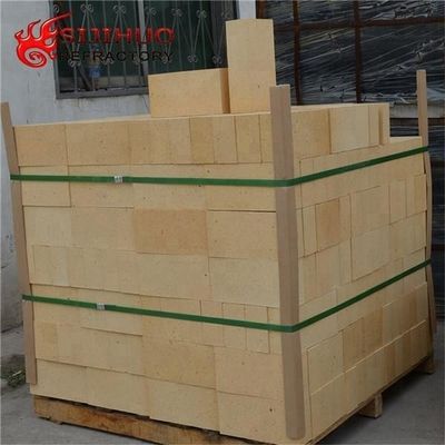 Forni industriali Fire Brick Liner personalizzato Giallo 0,01 Alti mattoni di silicio di alluminio