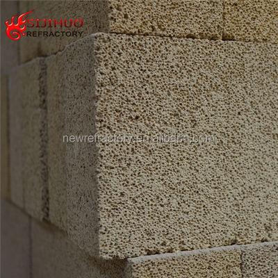 Isolamento mattoni da fuoco con contenuto di MgO % 0,8-1,2 e materie prime ceramiche