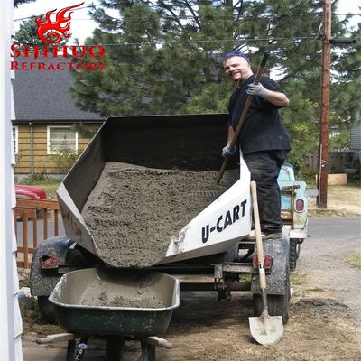 2017 Basso Cimento Refractario Castabile con e Performance Bulk Density 2.4-3.15 g/cm3