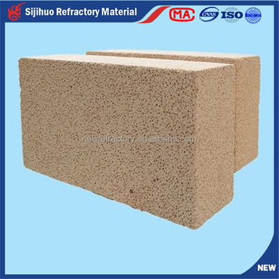 230x114x65 mm mattoni isolanti refrattari in alluminio ad alta densità per rivestimento dei forni