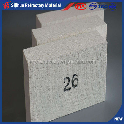 230x114x65mm Blocco fuoco bianco puro mullite termico isolante mattoni conservazione del calore