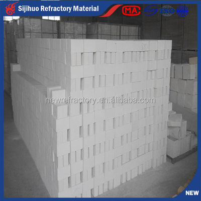 230x114x65mm Blocco fuoco bianco puro mullite termico isolante mattoni conservazione del calore