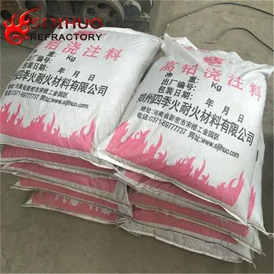 Aluminio refrattaria Fustabile dal 1,2% al 3,0% contenuto di CaO e dal 10 al 45% contenuto di SiO2