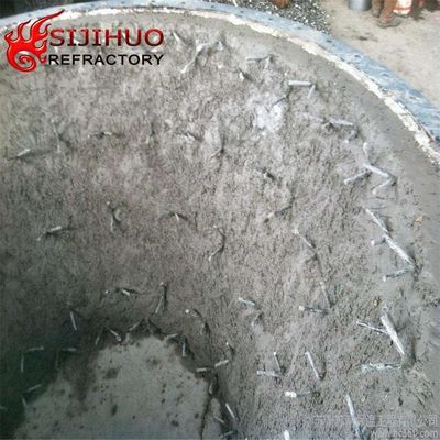 Forni industriali Cimento refrattaria resistente agli acidi con blocco di allumina