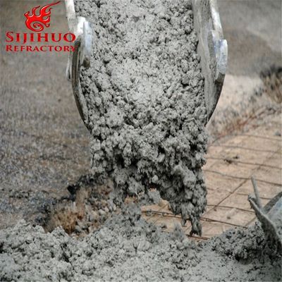 Forni con cemento fusibile rinforzato con fibre d'acciaio 1-3 mm 90-97% Al2O3