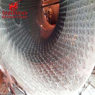 Applicazione Refrattario fusibile rinforzato con fibre d'acciaio con contenuto ottimale di MgO