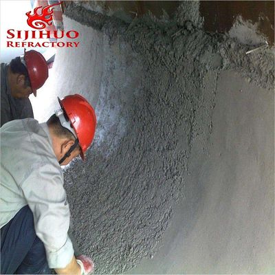 90-97% Contenuto di Al2O3 Refrattario Corindone Castabile 0.1~0.3% Liner