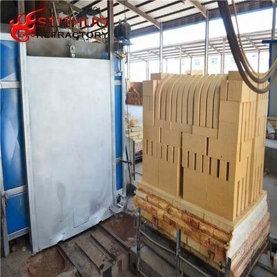 Comune Refractorietà Fire Tile Refractory Brick per Cement Plant Liner