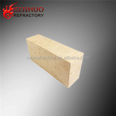 230x114x65 mm mattoni da fuoco in alta allumina gialla per rivestimento 48-83 Al2O3