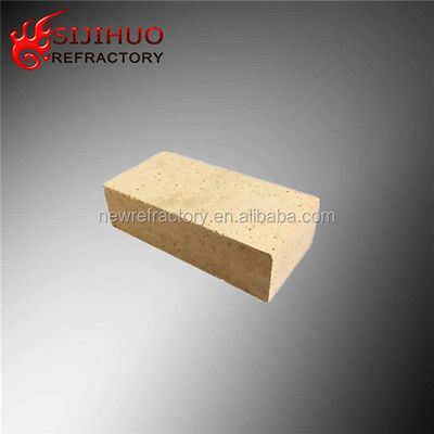 230x114x65 mm mattoni da fuoco in alta allumina gialla per rivestimento 48-83 Al2O3