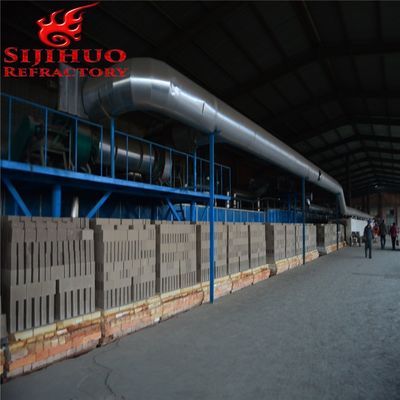 Materiale di blocco di allumina resistente agli acidi per la costruzione di camini nei forni industriali
