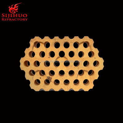 mattoni da fuoco per forno di riscaldamento 230x114x65 mm Dimensione e contenuto di SiO2 43-58%