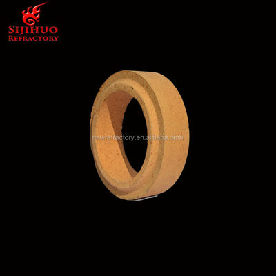 mattoni da fuoco per forno di riscaldamento 230x114x65 mm Dimensione e contenuto di SiO2 43-58%