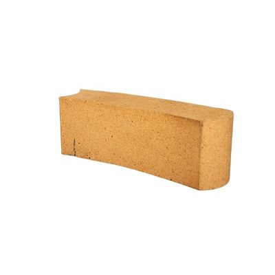 230x114x65 mm mattoni a fuoco curvi a prova di fuoco rotondi con certificato ISO9001