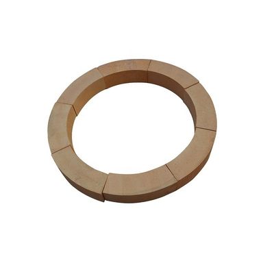 230x114x65 mm mattoni a fuoco curvi a prova di fuoco rotondi con certificato ISO9001