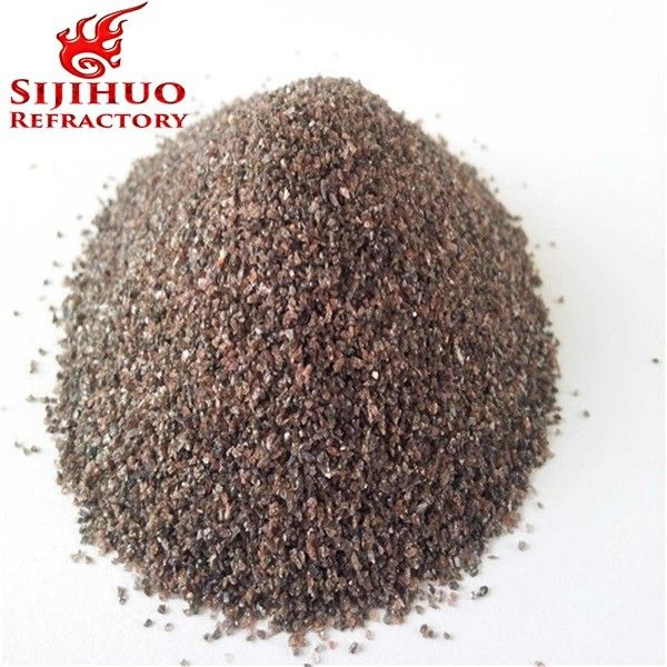 Alumina fusa marrone 30 -60 Prodotta da alta bauxite di allumina per prestazioni ad alta temperatura
