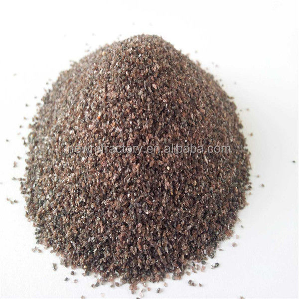 Certificato ISO9001 Granelli di allumina fusa marrone per refrattaria 1580° Refractorietà 1770°