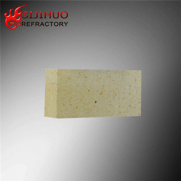 Contenuto di SiO2 % 50%-65% Resistenza alcalina mattoni di alluminio giallo per forno rotativo