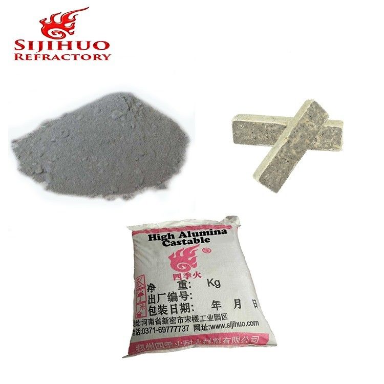 Miscela di cemento ignifugo refrattaria ad alta alumina cassabile CA-625 per la produzione di rivestimenti